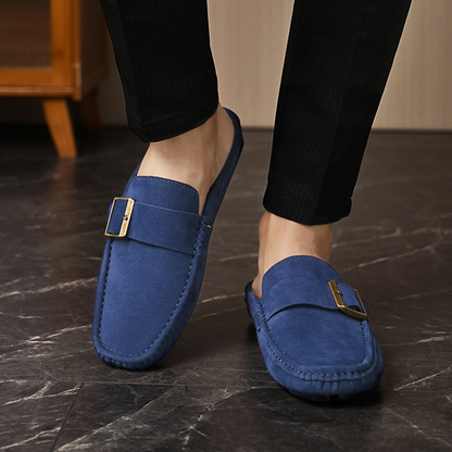 Valeria Castaño Mocasines de Ante Santiago