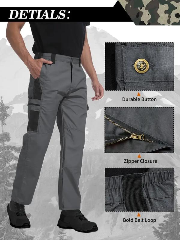 Minimal Vintage Pantalones Tácticos Cargo Ripstop