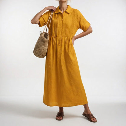 Maison Amélie Paris Lysandra Robe Chemise Fluida Estival