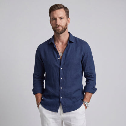 Violeta Martínez Camisa Christofer Holgada Veraniega Hombre