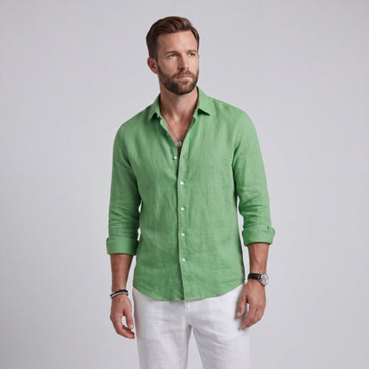 Violeta Martínez Camisa Christofer Holgada Veraniega Hombre