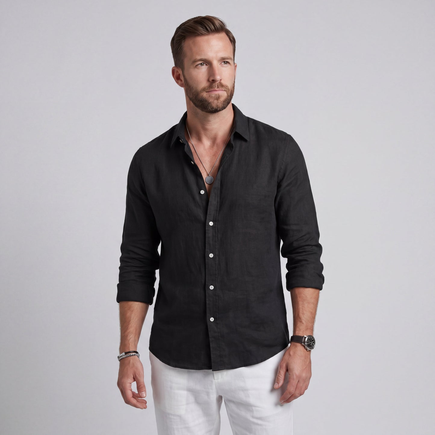 Violeta Martínez Camisa Christofer Holgada Veraniega Hombre