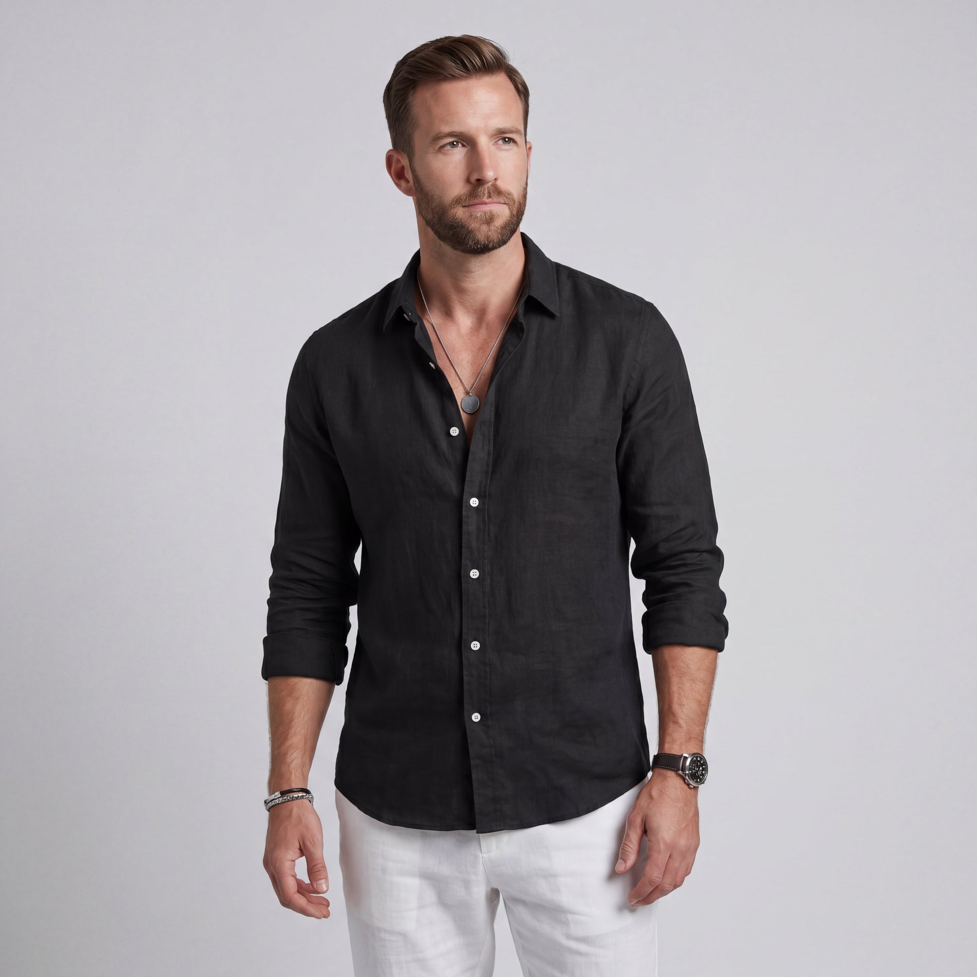 Violeta Martínez Camisa Christofer Holgada Veraniega Hombre