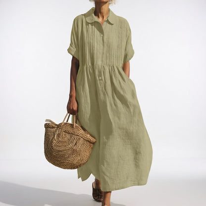 Maison Amélie Paris Lysandra Robe Chemise Fluida Estival