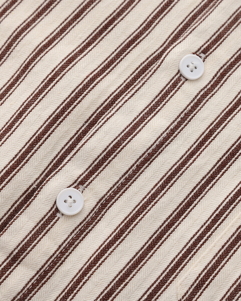 Old Money Camisa De Rayas Hombre