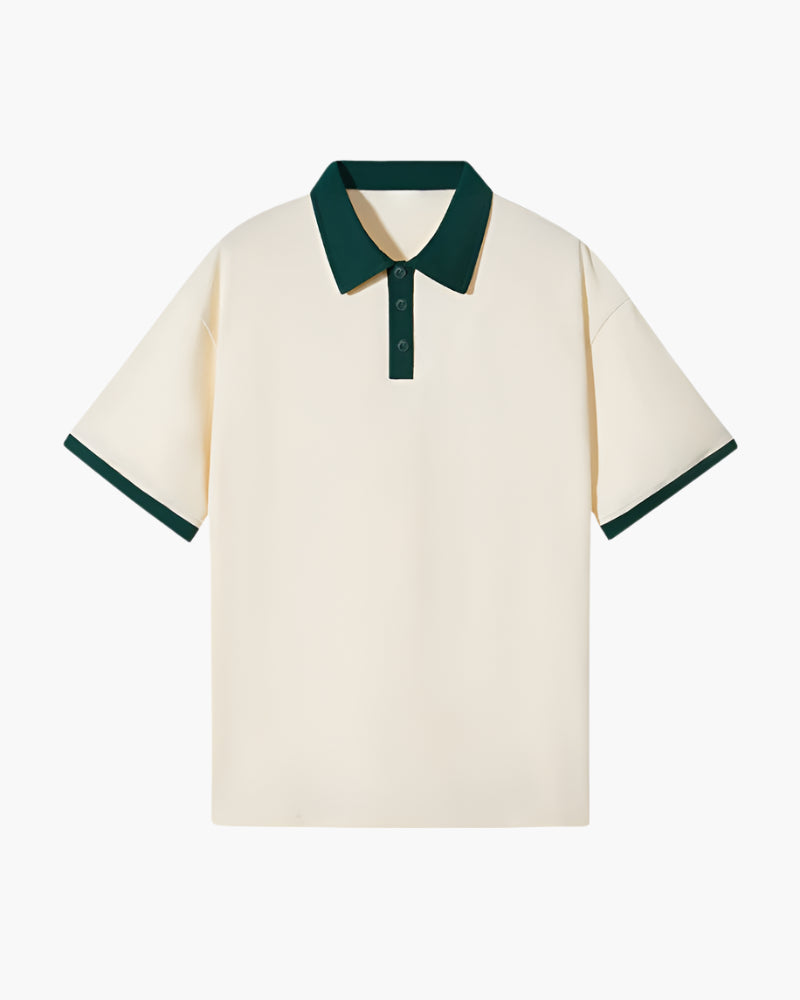 Old Money Camiseta Polo Como Algodón Hombre