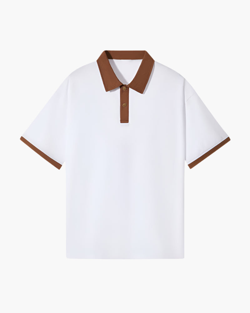 Old Money Camiseta Polo Como Algodón Hombre