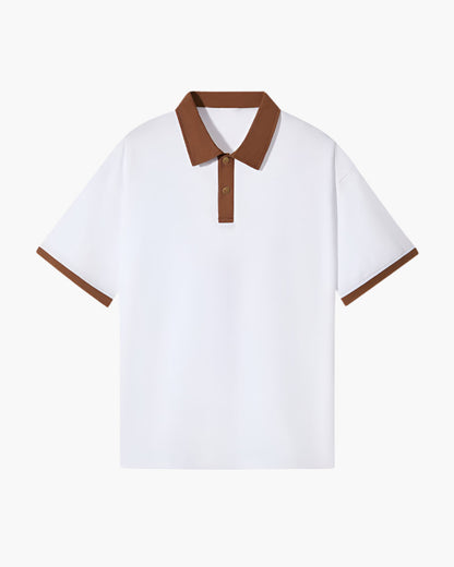 Old Money Camiseta Polo Como Algodón Hombre
