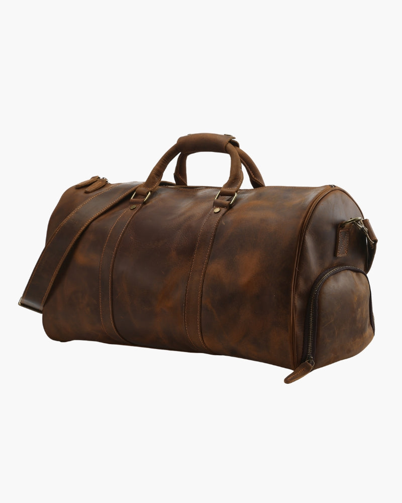 Bolsa de Viaje Montague de Cuero Old Money