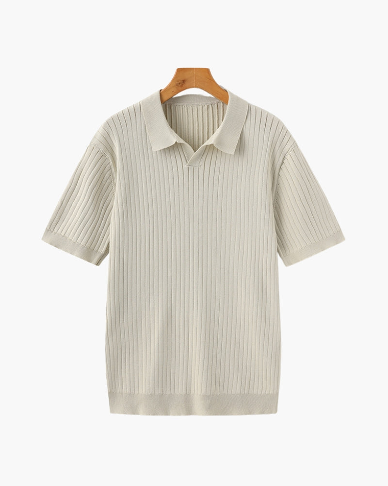 Old Money Polo Acanalado Premium