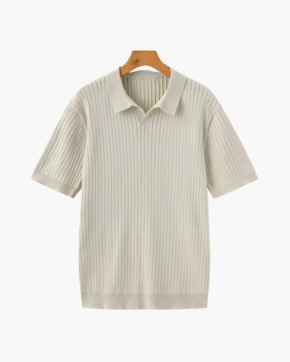 Old Money Polo Acanalado Premium