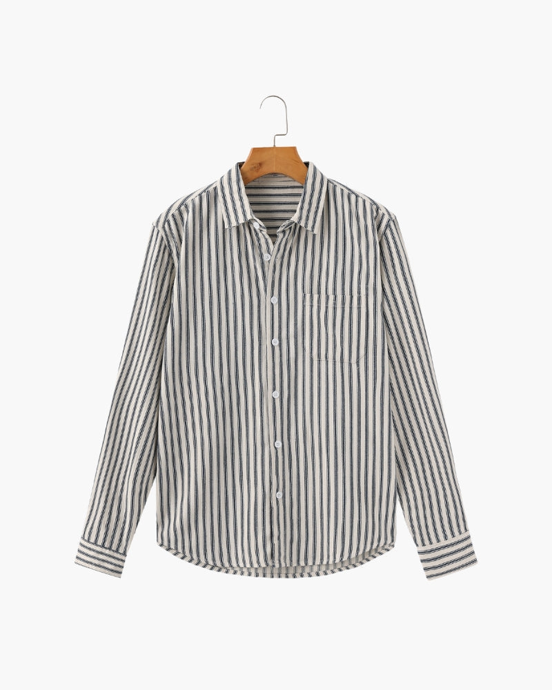 Old Money Camisa De Rayas Hombre