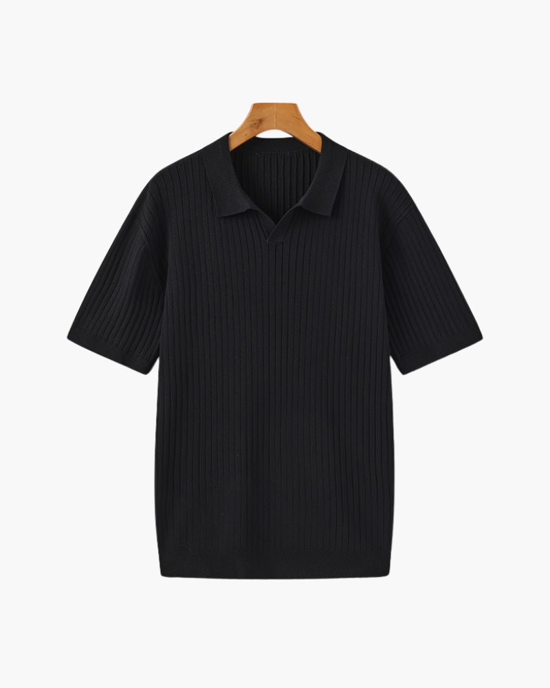 Old Money Polo Acanalado Premium