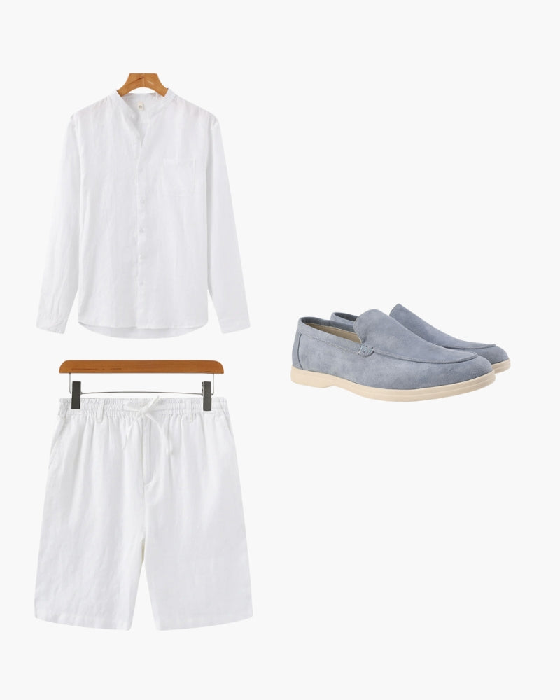 Old Money Conjunto Tranquilo Beige