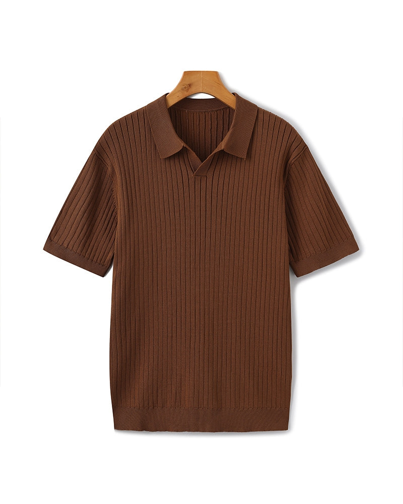 Old Money Polo Acanalado Premium