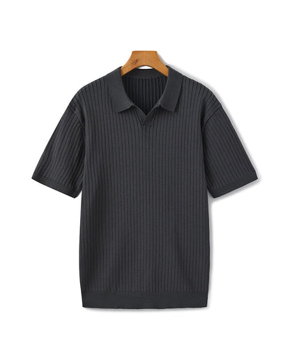 Old Money Polo Acanalado Premium