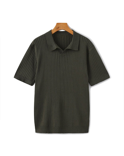 Old Money Polo Acanalado Premium