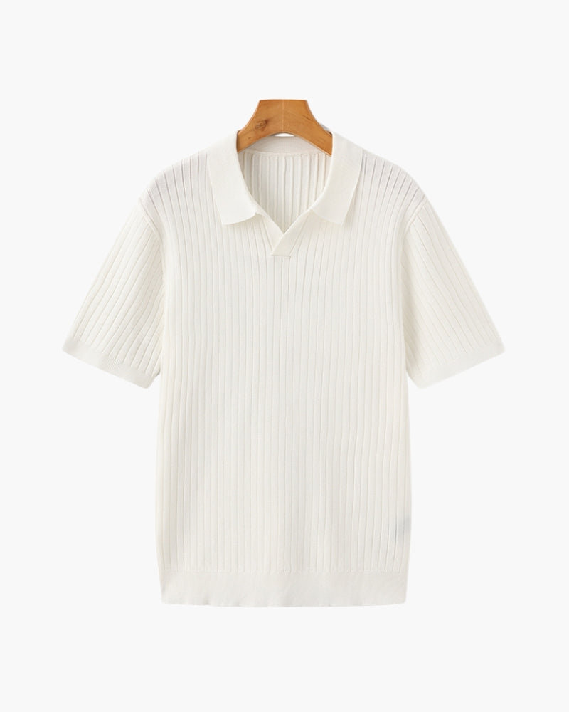 Old Money Polo Acanalado Premium