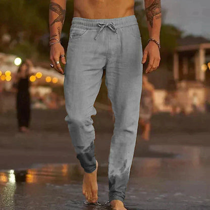 Cloe Ferrer Mateo Pantalones Playa Lino