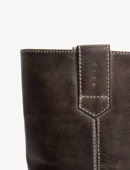 Dico Copenhagen Julia Botas Gaucho Marrón Piel Escovado