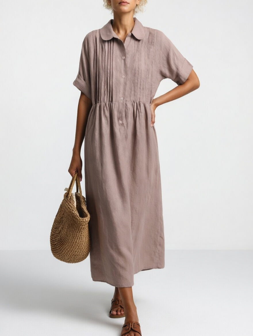 Maison Amélie Paris Lysandra Robe Chemise Fluida Estival