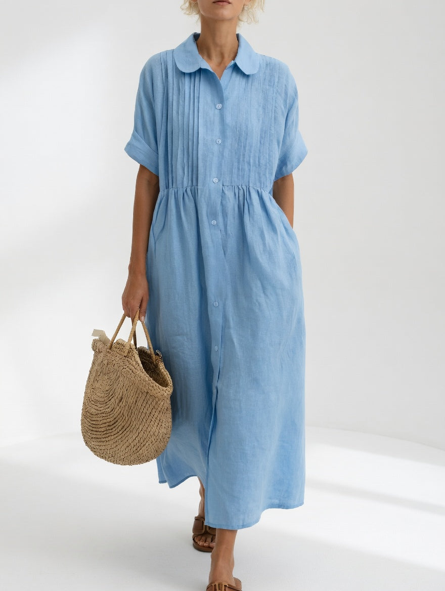 Maison Amélie Paris Lysandra Robe Chemise Fluida Estival