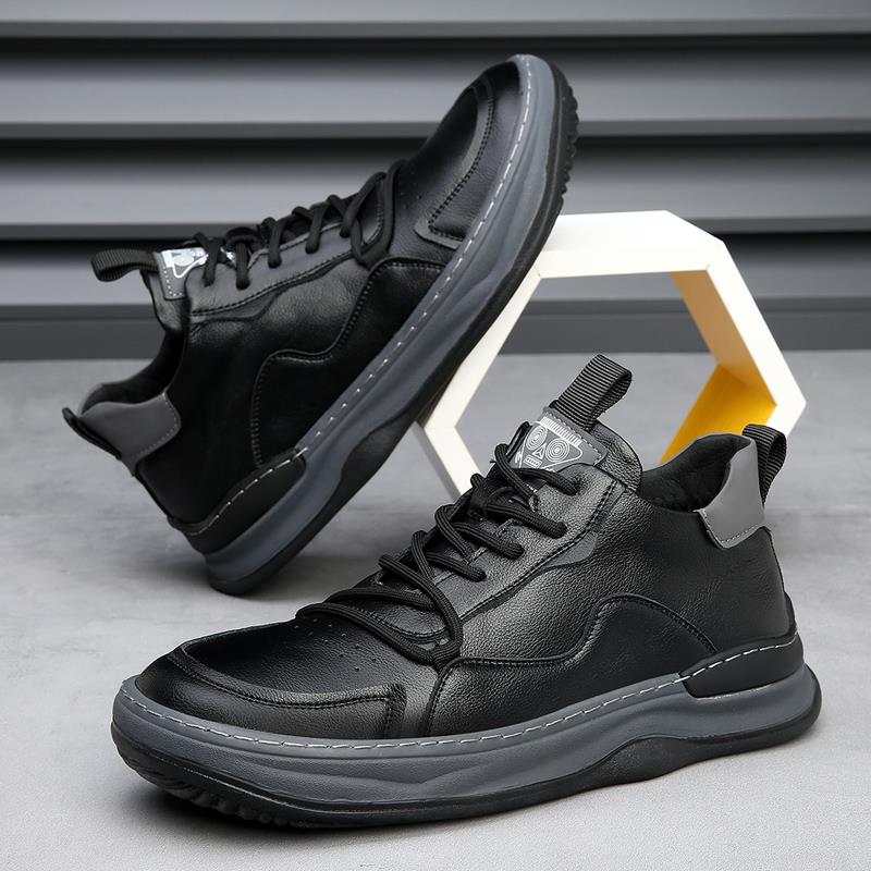Olympus London Zapatillas de Piel Alberti