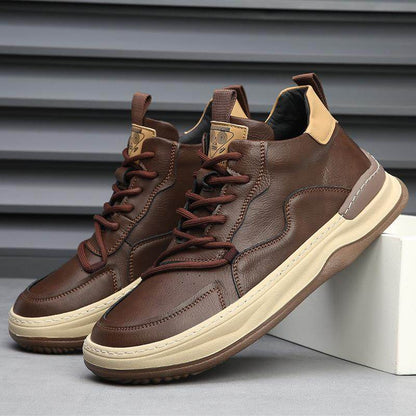 Olympus London Zapatillas de Piel Alberti
