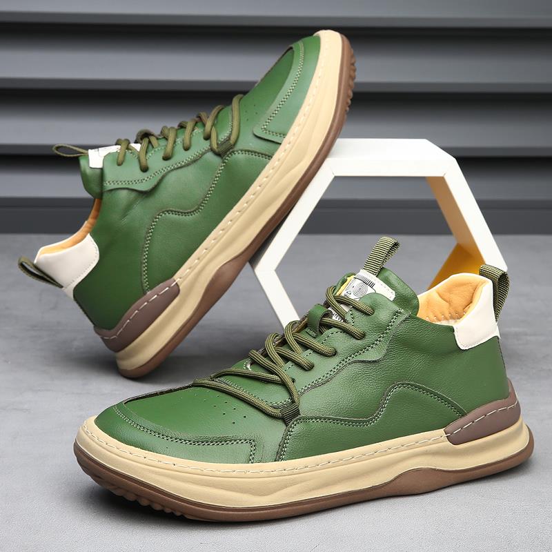 Olympus London Zapatillas de Piel Alberti