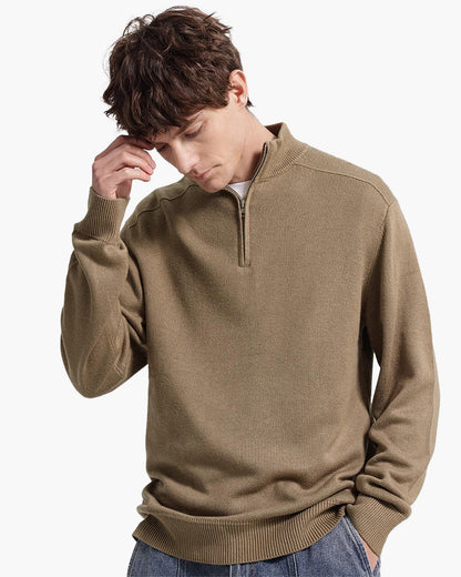 Old Money Suéter Cremallera Merino Premium