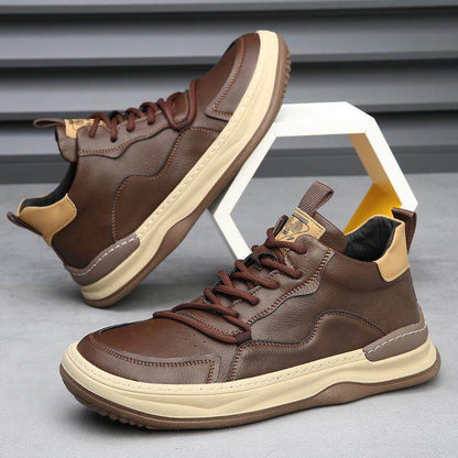 Olympus London Zapatillas de Piel Alberti