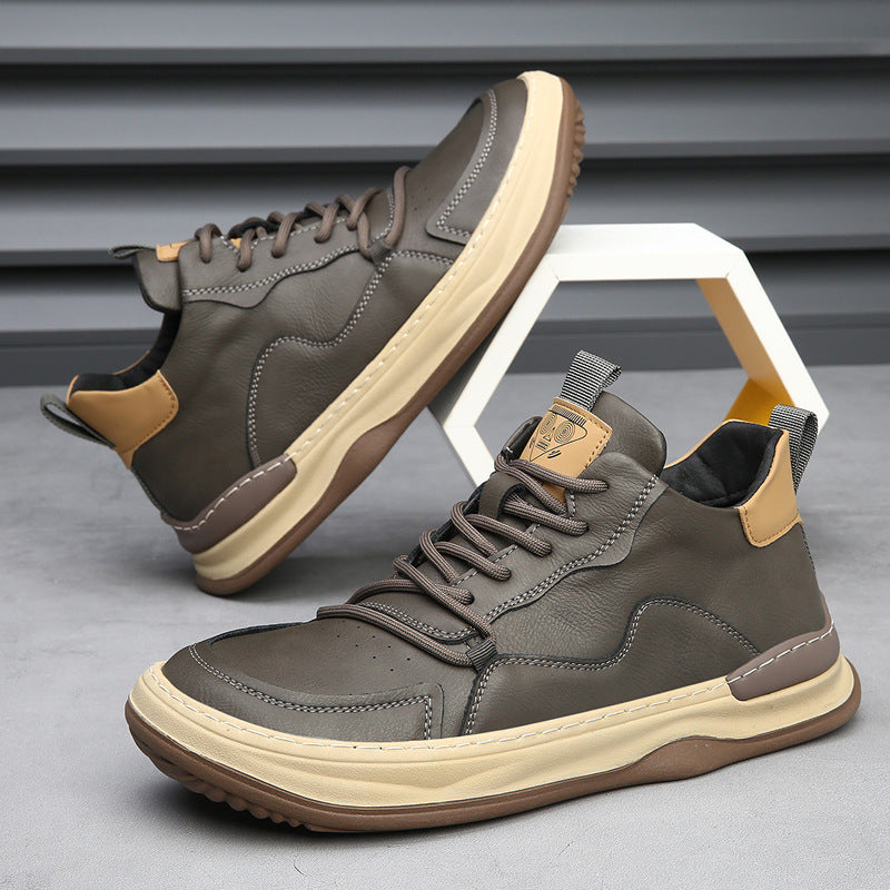 Olympus London Zapatillas de Piel Alberti