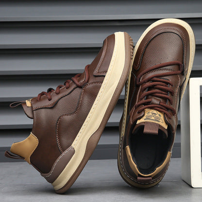Olympus London Zapatillas de Piel Alberti