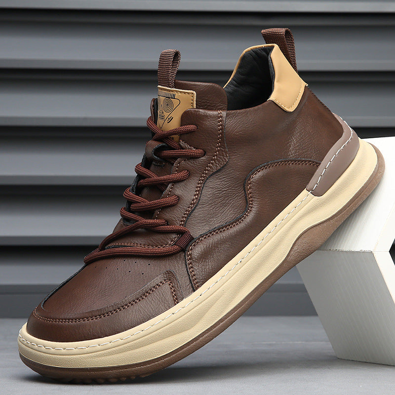 Olympus London Zapatillas de Piel Alberti