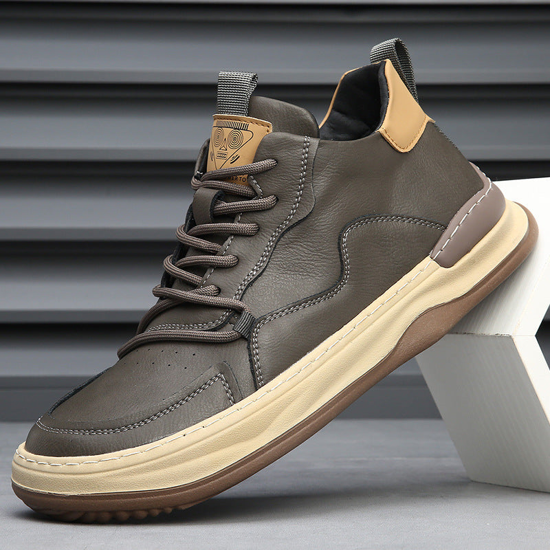 Olympus London Zapatillas de Piel Alberti