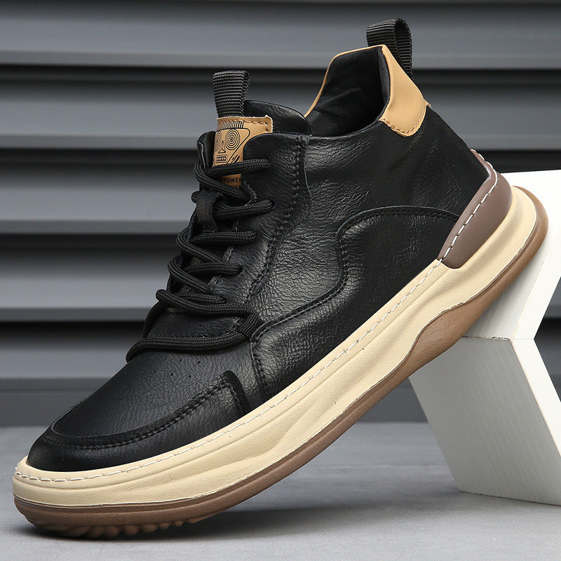 Olympus London Zapatillas de Piel Alberti