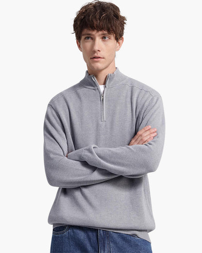 Old Money Suéter Cremallera Merino Premium
