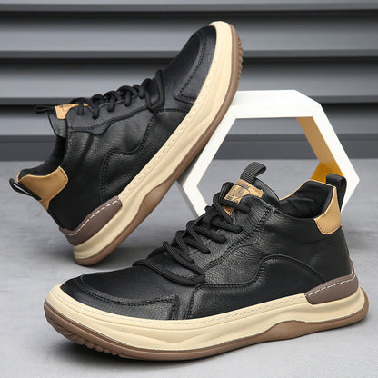 Olympus London Zapatillas de Piel Alberti
