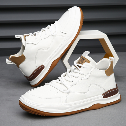 Olympus London Zapatillas de Piel Alberti