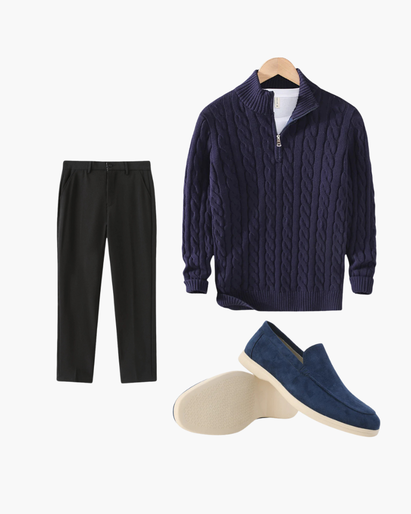 Old Money Conjunto Invernal Amsterdam Stroll Hombre