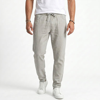 Cloe Ferrer Mateo Pantalones Playa Lino