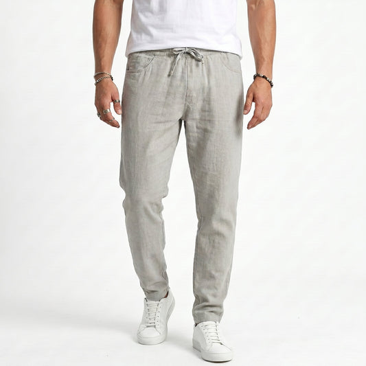 Cloe Ferrer Mateo Pantalones Playa Lino