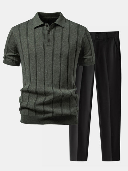 DBL Conjunto de Polo Beige