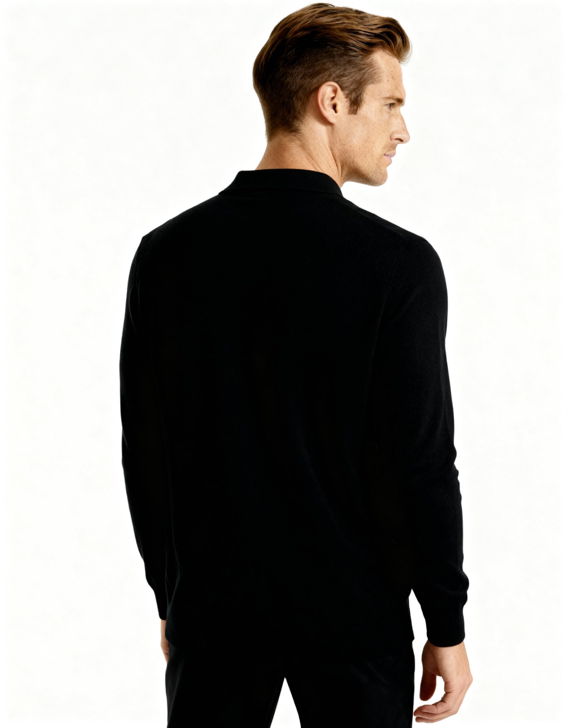 Old Money Polo De Pura Cashmere Hombre