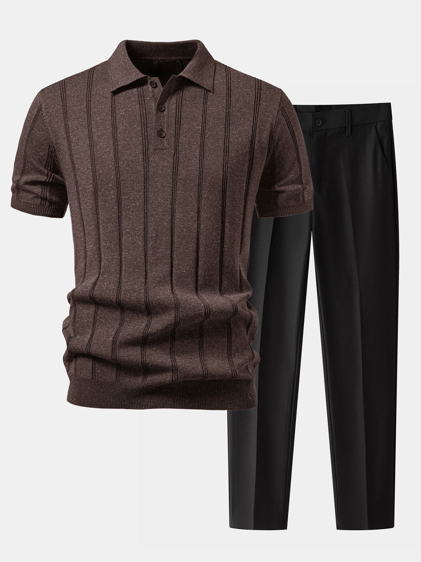 DBL Conjunto de Polo Beige