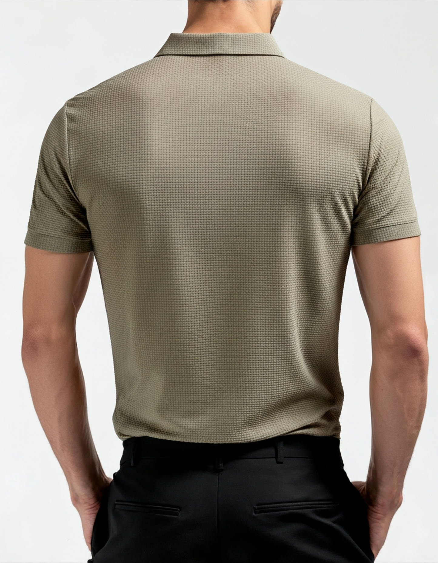 Old Money Polo De Seda Antiarrugas Hombre