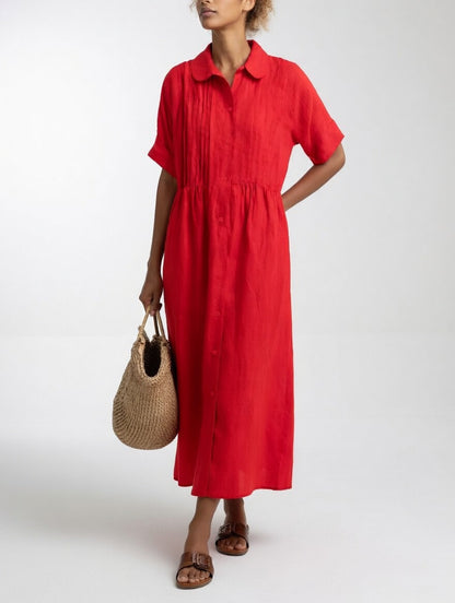 Maison Amélie Paris Lysandra Robe Chemise Fluida Estival