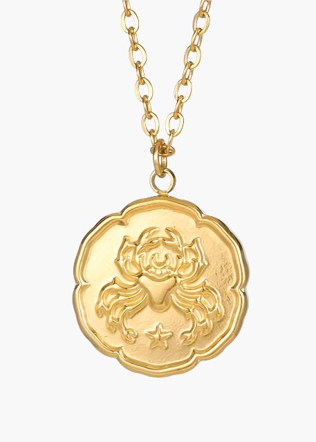 Old Money Collar De Signo Zodiacal Oro