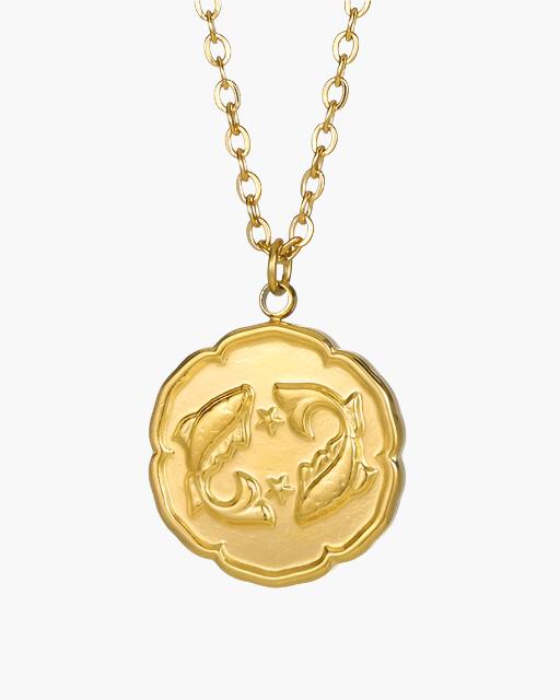 Old Money Collar De Signo Zodiacal Oro