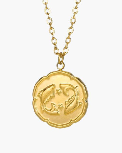 Old Money Collar De Signo Zodiacal Oro